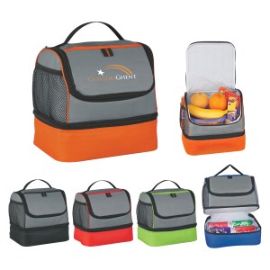 Two Compartment Lunch Pail Bag 1 Two Compartment Lunch Pail Bag 1