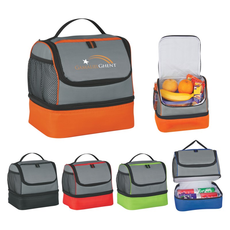 Two Compartment Lunch Pail Bag 1 Two Compartment Lunch Pail Bag 1