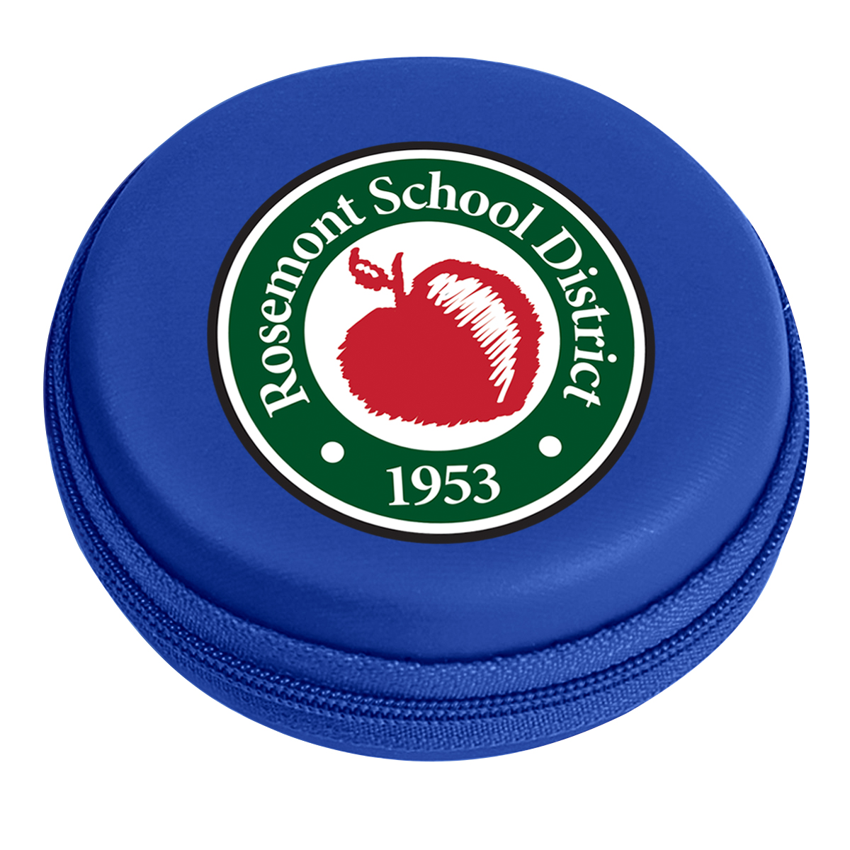 Round Zippered Electronics Travel Case 1