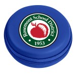 Round Zippered Electronics Travel Case - 2856 BLU Digibrite Round Zippered Electronics Travel Case - 2856 BLU Digibrite