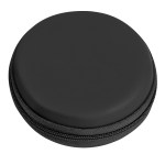 Round Zippered Electronics Travel Case 2 Round Zippered Electronics Travel Case 2