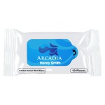 Antibacterial Wet Wipe Packet - 90012 WHT Personalization 4CP Antibacterial Wet Wipe Packet - 90012 WHT Personalization 4CP