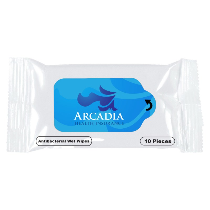 Antibacterial Wet Wipe Packet 1 Antibacterial Wet Wipe Packet 1