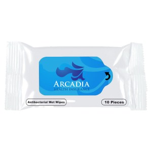 Antibacterial Wet Wipe Packet 1 Antibacterial Wet Wipe Packet 1