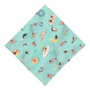 16" X 16" Full Color Dog Bandana 1 16" X 16" Full Color Dog Bandana 1