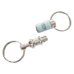 Pull-a-part Key Tag - 12 SIL Open Offset Pull-a-part Key Tag - 12 SIL Open Offset