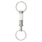 Pull-a-part Key Tag - 12 SIL Angle Offset Pull-a-part Key Tag - 12 SIL Angle Offset