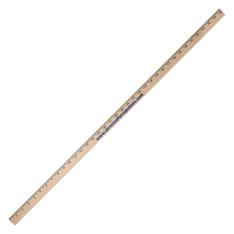Clear Lacquered Yardstick 1 Clear Lacquered Yardstick 1