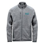 Stormtech Avalante Men's Full Zip Fleece Jacket - FHZ1 Granite Embroidery Stormtech Avalante Men's Full Zip Fleece Jacket - FHZ1 Granite Embroidery