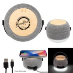 Rpet Light Up 15w Charger & Hi-fi Speaker - 25185 GRABAM Padprint Rpet Light Up 15w Charger & Hi-fi Speaker - 25185 GRABAM Padprint