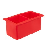 On The Rocks Ice Cube Tray - 75060 RED Blank On The Rocks Ice Cube Tray - 75060 RED Blank