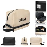 Hudson Recycled Leatherette Cosmetic Bag 1 Hudson Recycled Leatherette Cosmetic Bag 1