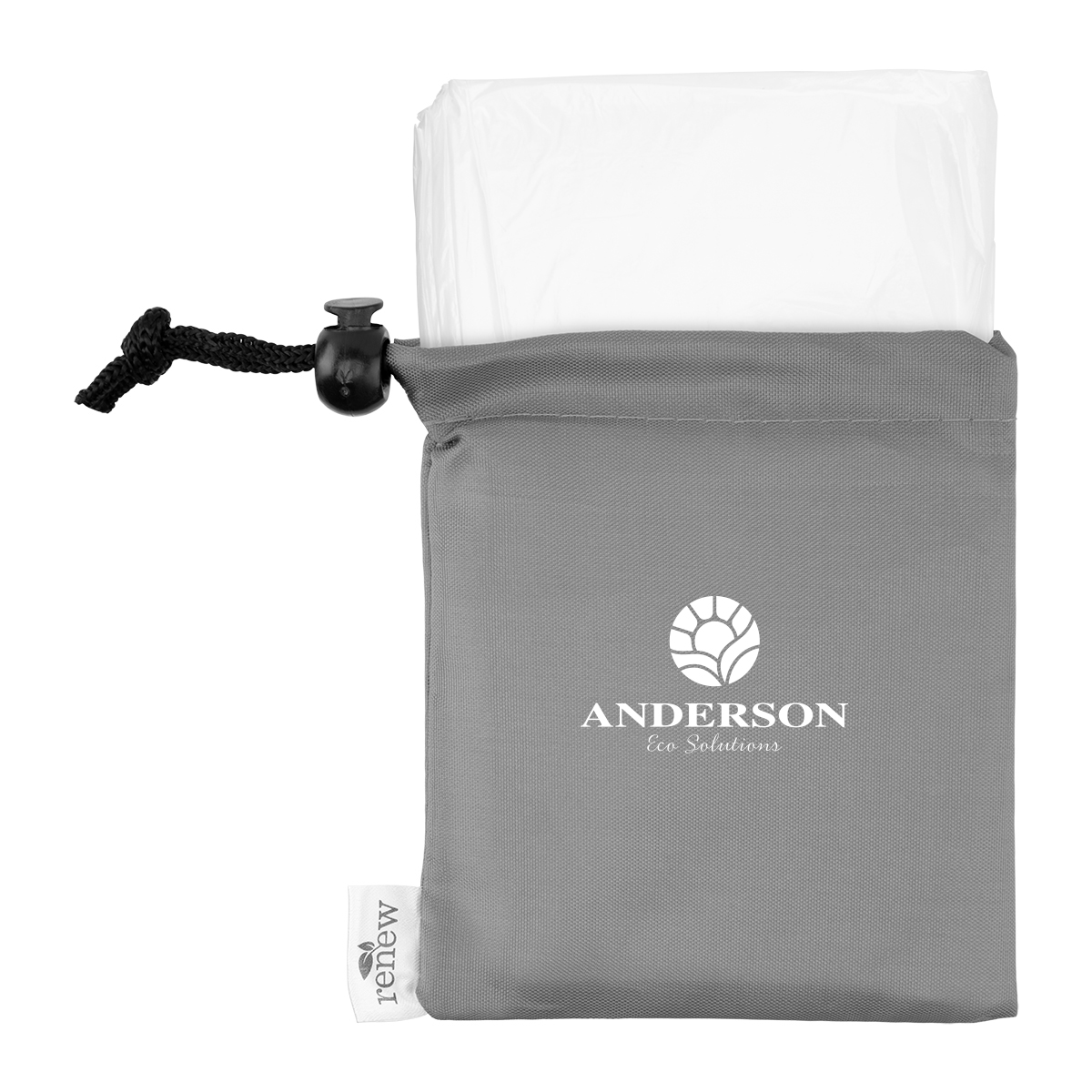 Pe Poncho With Rpet Pouch 1