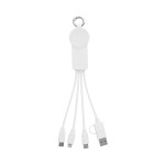 Rabs Multi-charging Cables With Watch Dock - 25238 WHTWHT Blank Rabs Multi-charging Cables With Watch Dock - 25238 WHTWHT Blank