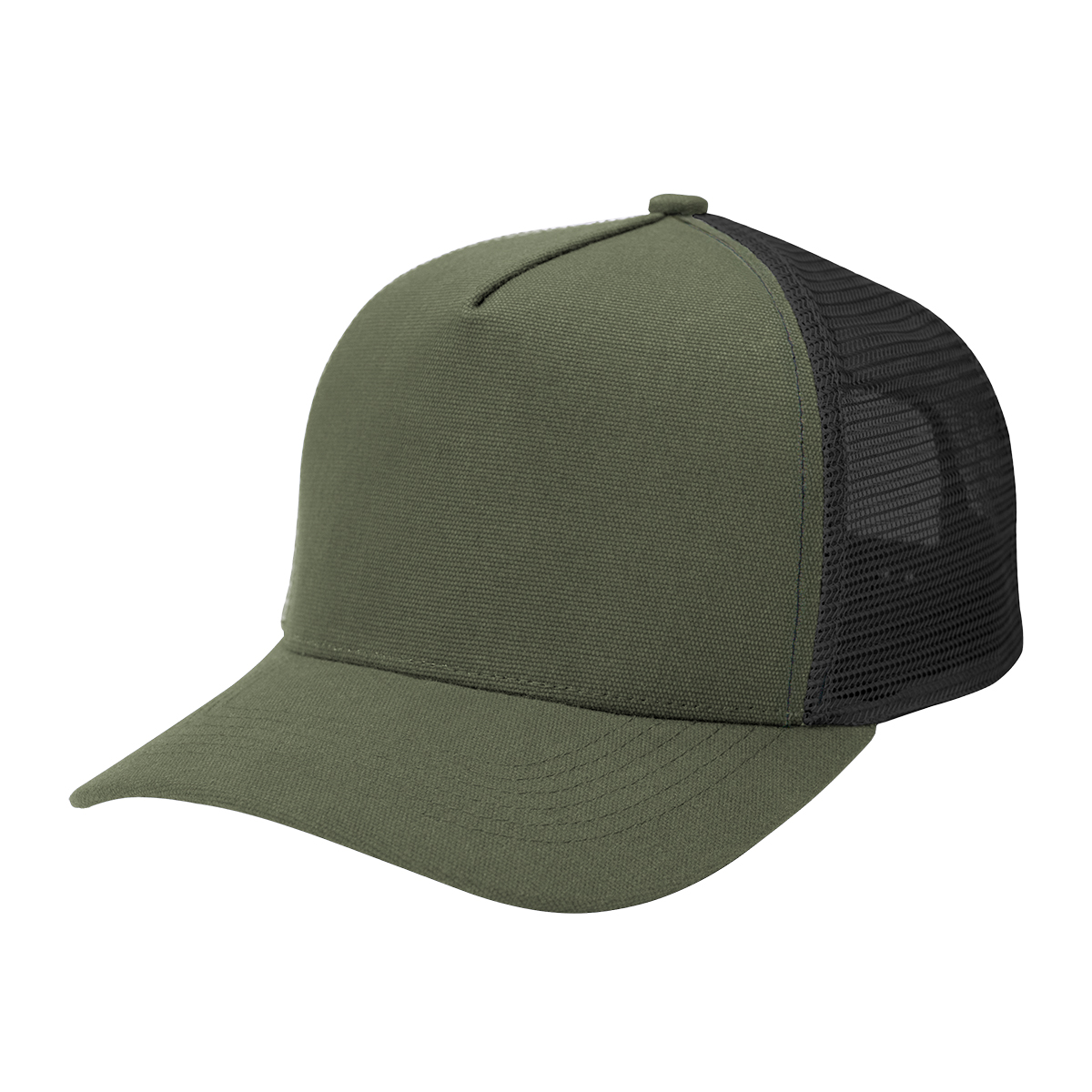 Aware™ Recycled Cotton Cap Mesh Back Cap 1