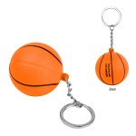 Basketball Stress Reliever Keychain 2 Basketball Stress Reliever Keychain 2