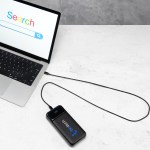 65w Fast Charge 20,000 Mah Laptop Power Bank - 25240 BLK Lifestyle Digibrite 65w Fast Charge 20,000 Mah Laptop Power Bank - 25240 BLK Lifestyle Digibrite