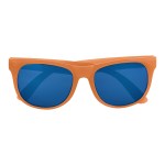 Quinn Mirrored Malibu Sunglasses - 61000 FSTORNBLU Front Quinn Mirrored Malibu Sunglasses - 61000 FSTORNBLU Front