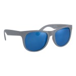 Quinn Mirrored Malibu Sunglasses - 61000 FSTSMKBLU Blank Quinn Mirrored Malibu Sunglasses - 61000 FSTSMKBLU Blank