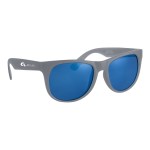Quinn Mirrored Malibu Sunglasses - 61000 FSTSMKBLU Silkscreen Quinn Mirrored Malibu Sunglasses - 61000 FSTSMKBLU Silkscreen