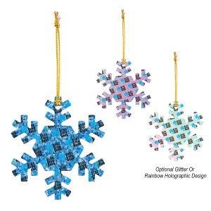 Acrylic Ornament - Snowflake 1 Acrylic Ornament - Snowflake 1
