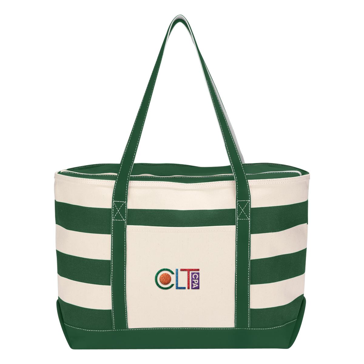 Cotton Canvas Nautical Tote Bag 1