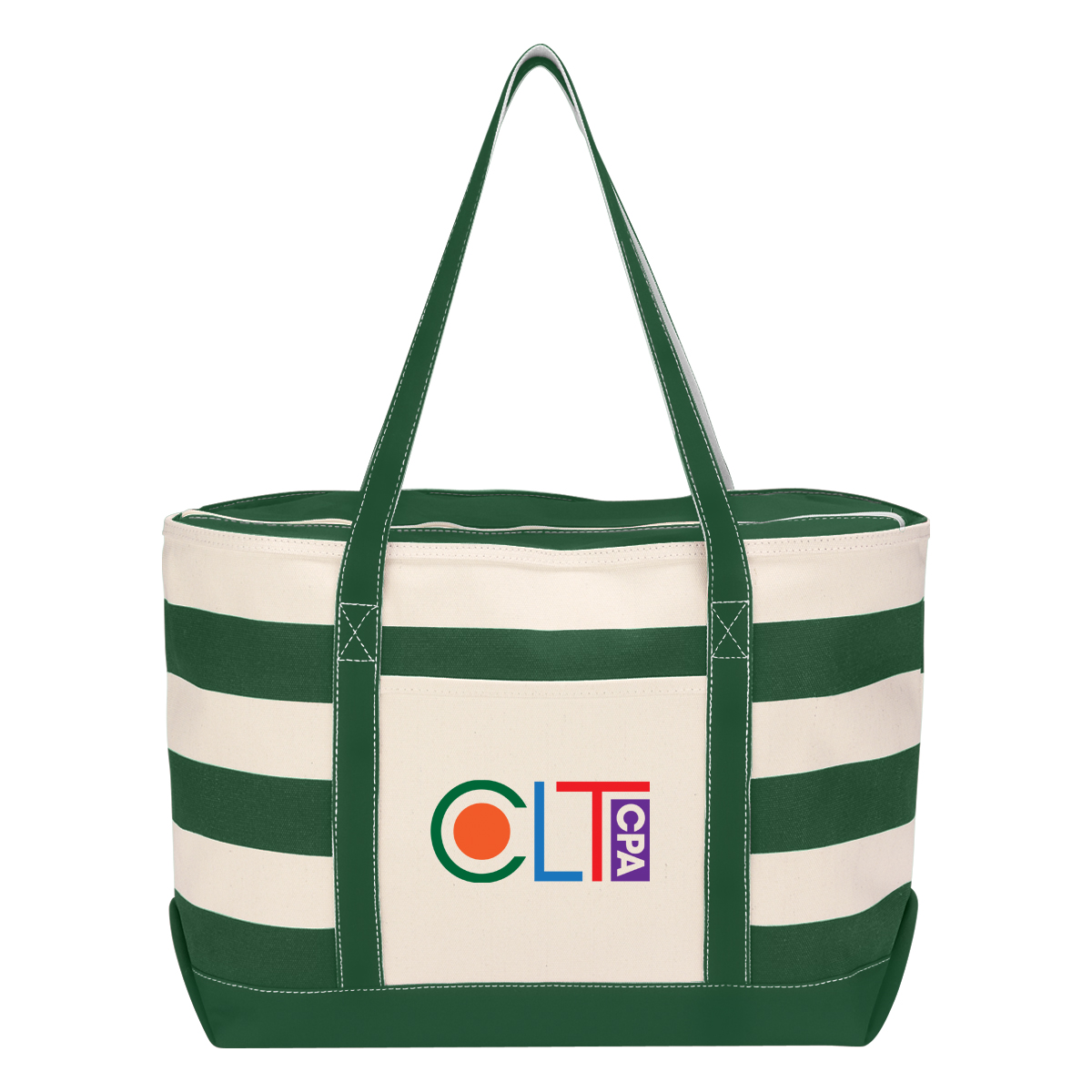 Cotton Canvas Nautical Tote Bag 1