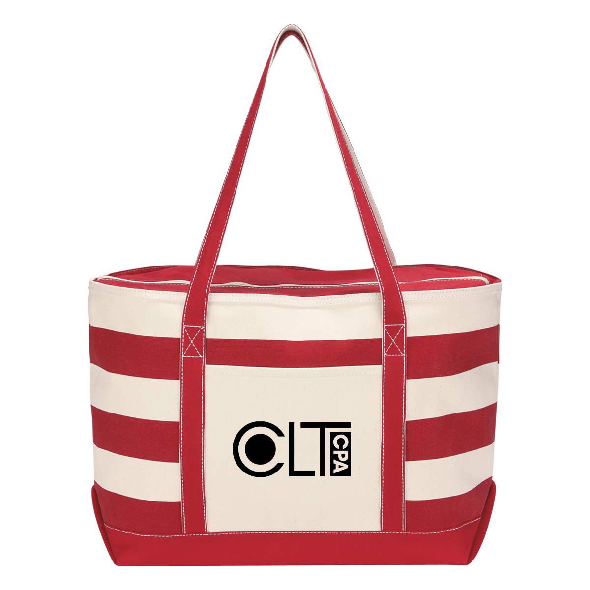 Cotton Canvas Nautical Tote Bag 1