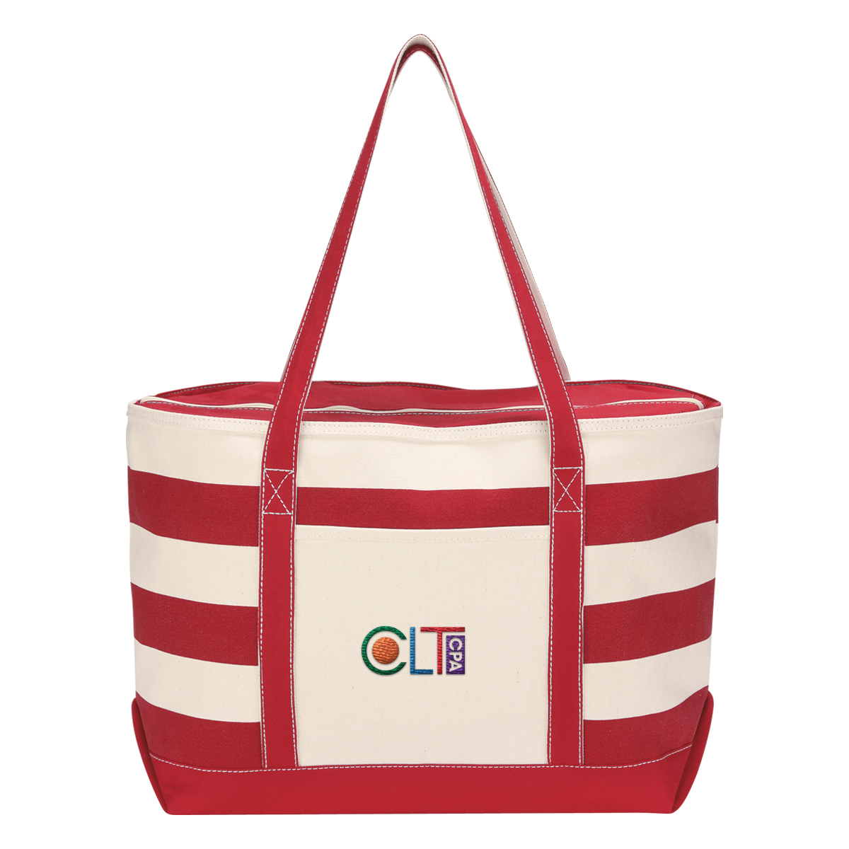 Cotton Canvas Nautical Tote Bag 1