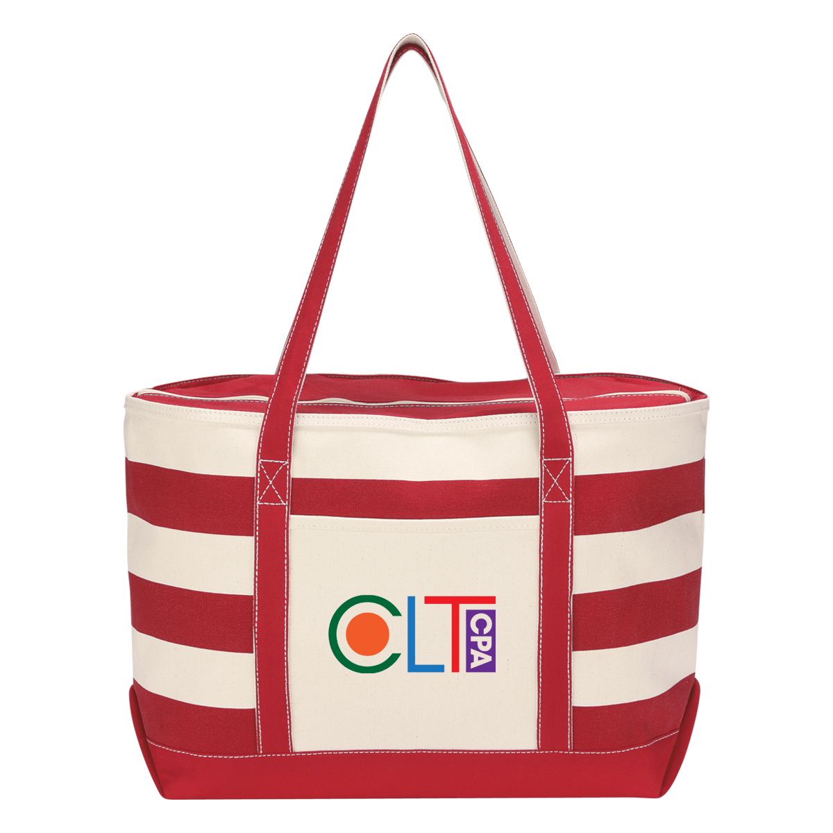 Cotton Canvas Nautical Tote Bag 1