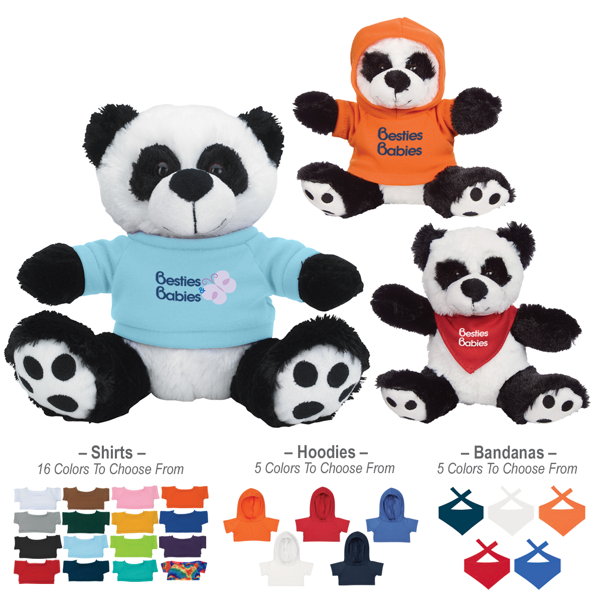8 ½" Big Paw Panda 1