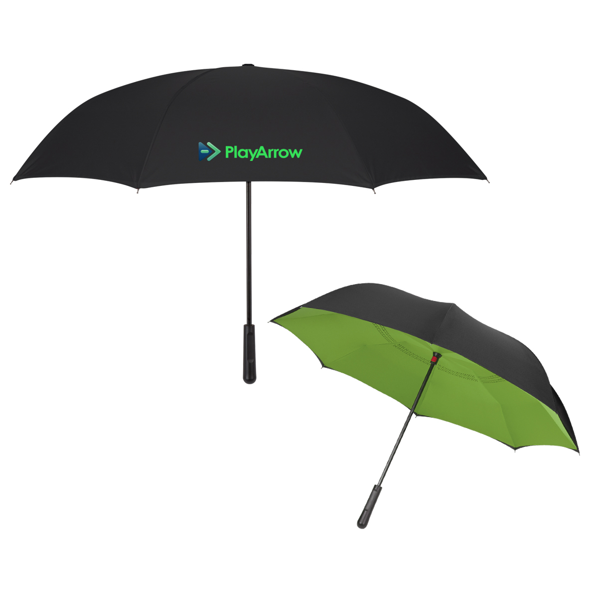 48" Arc Two-tone Inversion Umbrella 1