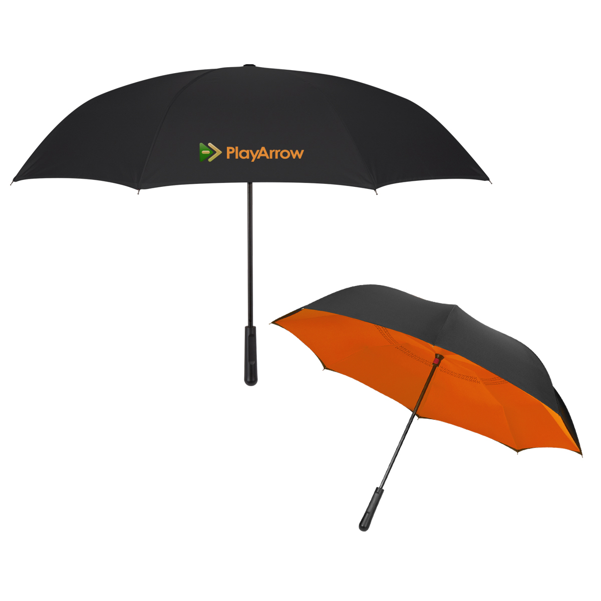 48" Arc Two-tone Inversion Umbrella 1