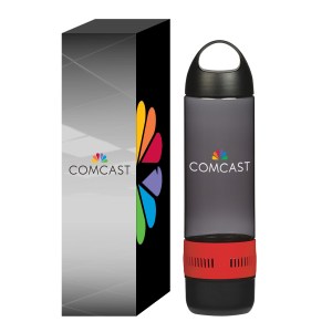 16 Oz. Tritan™ Rumble Speaker Bottle With Custom 1 16 Oz. Tritan™ Rumble Speaker Bottle With Custom 1