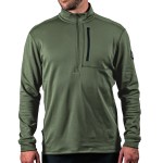 Mountain Standard Pathfinder 1/4 Zip Fleece - MS1006 BeetleGreen Patch Mountain Standard Pathfinder 1/4 Zip Fleece - MS1006 BeetleGreen Patch