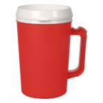 34 Oz. Thermo Insulated Mug - 5934 WHT Blank 34 Oz. Thermo Insulated Mug - 5934 WHT Blank