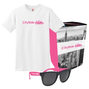 Hanes® T-shirt And Sunglasses Combo Set With Custom Box 1 Hanes® T-shirt And Sunglasses Combo Set With Custom Box 1