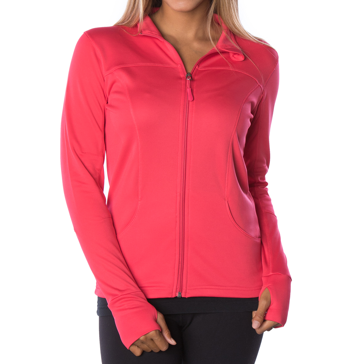 Independent Trading Company Junior%27s Lightweight Poly-tech Zip 1