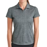 Nike Ladies Dri-fit Crosshatch Polo - 838961 coolgreyanthracite Nike Ladies Dri-fit Crosshatch Polo - 838961 coolgreyanthracite
