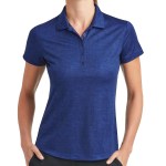 Nike Ladies Dri-fit Crosshatch Polo - 838961 oldroyalmarine Nike Ladies Dri-fit Crosshatch Polo - 838961 oldroyalmarine