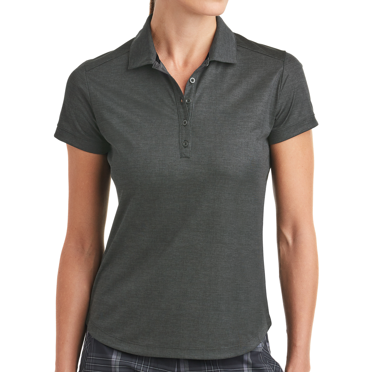 Nike Ladies Dri-fit Crosshatch Polo 1