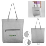 Habitat Rpet Heathered Tote Bag - 30122 GRA Embroidery Habitat Rpet Heathered Tote Bag - 30122 GRA Embroidery