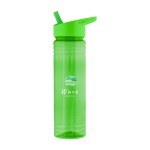 24 Oz. Ricky Rpet Bottle - 50302 TRNGRN Colorbrite 24 Oz. Ricky Rpet Bottle - 50302 TRNGRN Colorbrite