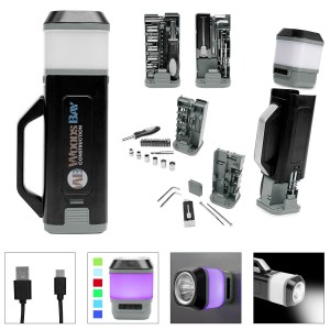 24-piece Tool Set With Rechargeable Led Light 1 24-piece Tool Set With Rechargeable Led Light 1