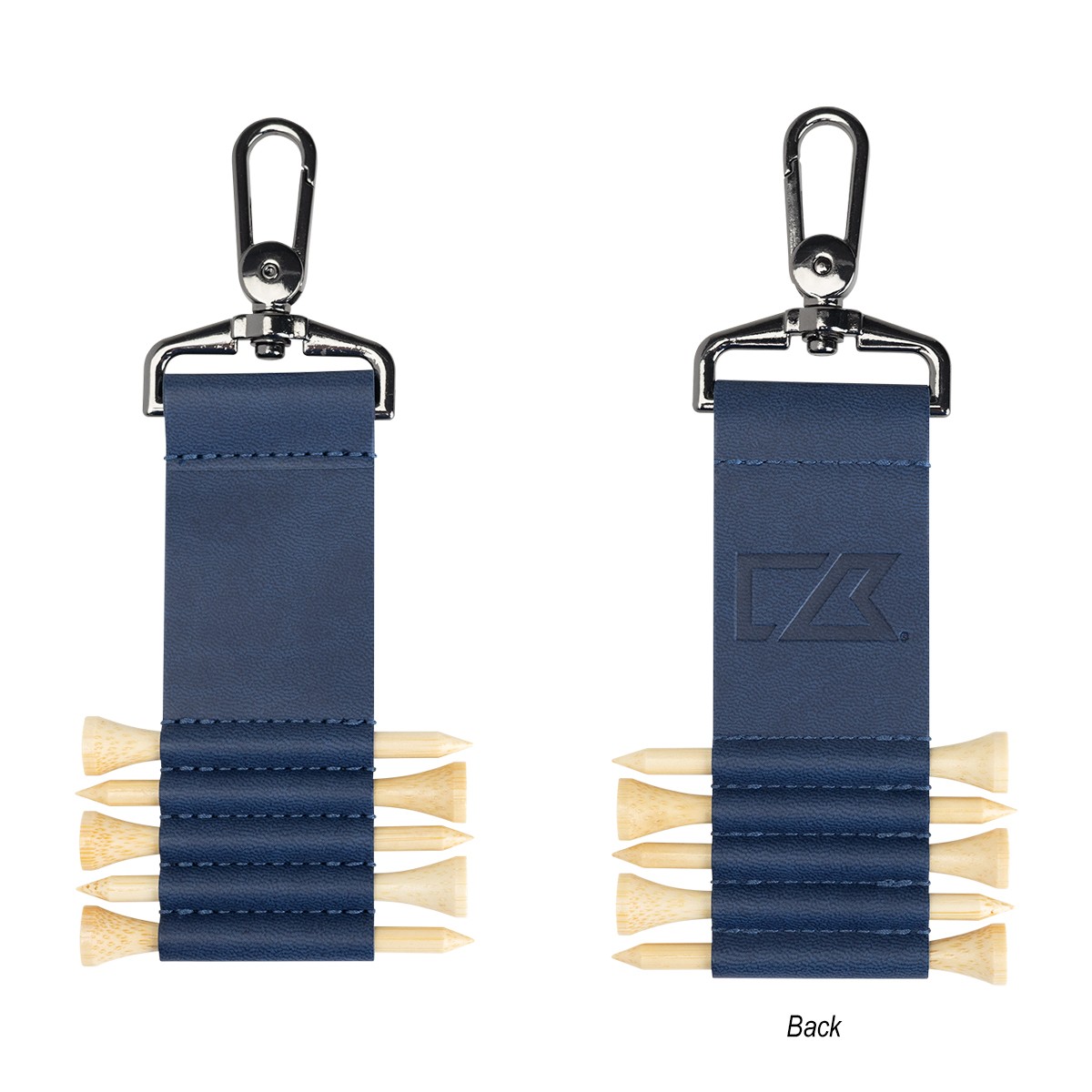 Cutter & Buck® Bamboo Recycled Golf Tee Set Keychain 1