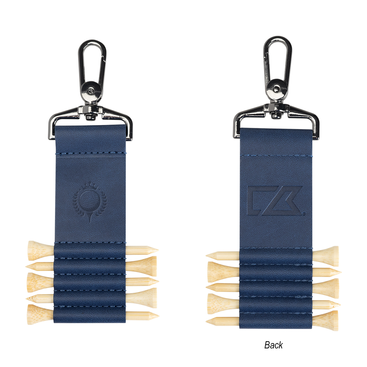 Cutter & Buck® Bamboo Recycled Golf Tee Set Keychain 1