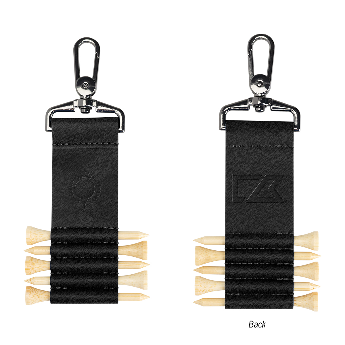 Cutter & Buck® Bamboo Recycled Golf Tee Set Keychain 1