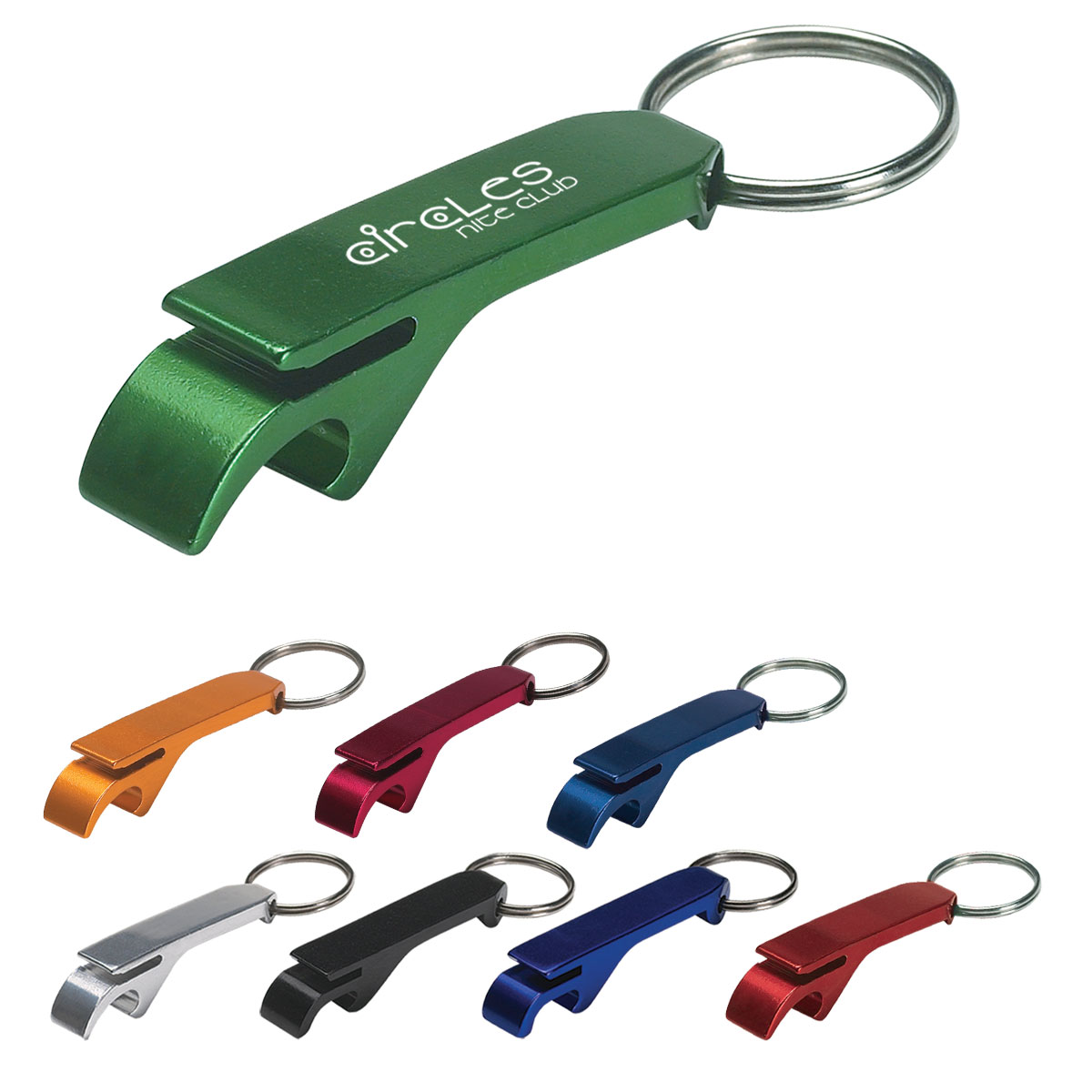 Aluminum Bottle/can Opener Key Ring 1