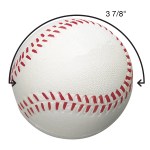 Baseball Shape Stress Reliever - 4090 WHT Digibrite Baseball Shape Stress Reliever - 4090 WHT Digibrite