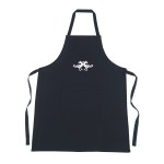 100% Cotton Apron - 9006 BLK Optional Silkscreen 100% Cotton Apron - 9006 BLK Optional Silkscreen